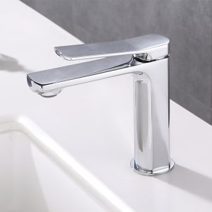 Kopalniska pipa armatura nizka kopalniška armatura krom