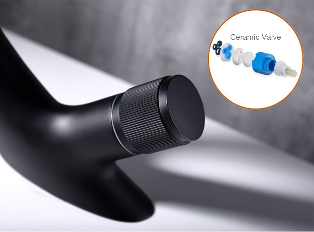 Kopalniška pipa armatura za lijak črna 