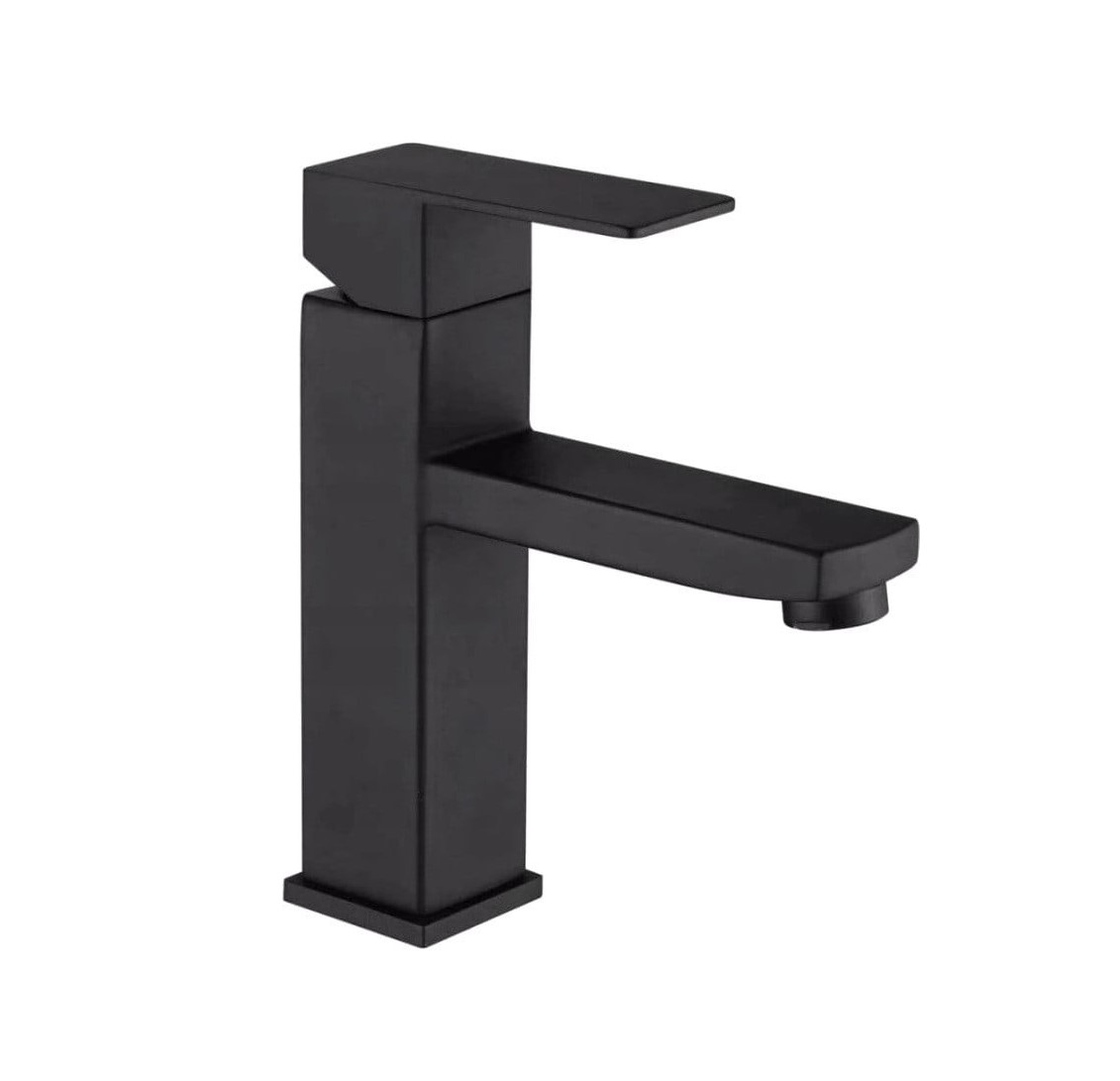 kopalniška pipa armatura za umivalnik črna