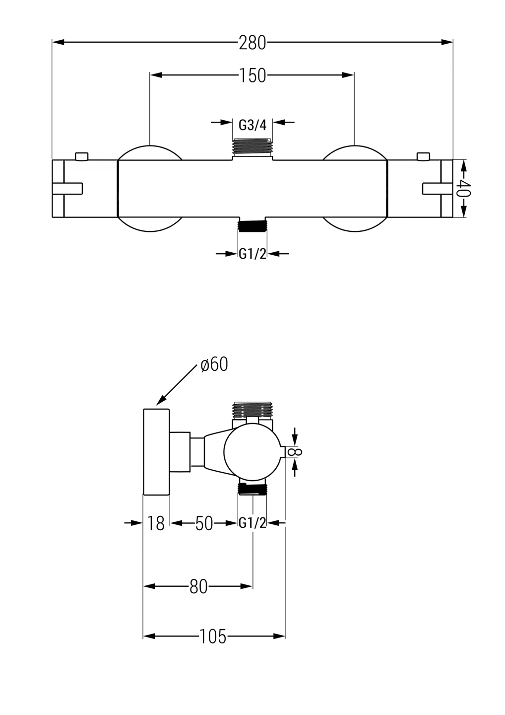 tus-komplet-nadometni-s-termostatsko-pipo-crn-77150200-70-mere